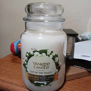 Yankee Candle Lily of the Valley 22oz Large Jar Candle New LAST ONE